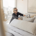 Newport Body Pillow White Cliff Studio Body Pillow