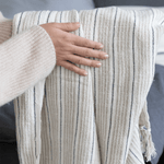 Newport Throw White Cliff Studio Throw Blankets