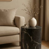 Noir Side Table White Cliff Studio Accent Tables