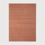 Nomad kilim rug - Terracotta White Cliff Studio Rugs