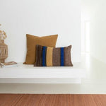 Nomad kilim rug - Terracotta White Cliff Studio Rugs