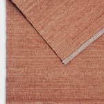 Nomad kilim rug - Terracotta White Cliff Studio Rugs