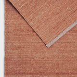 Nomad kilim rug - Terracotta White Cliff Studio Rugs