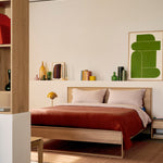 Nomad kilim rug - Terracotta White Cliff Studio Rugs