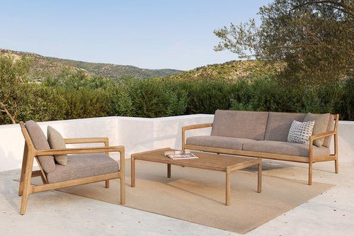 Nomad outdoor cushion  - Cumin - square White Cliff Studio Outdoor Cushion