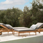 Nomad outdoor cushion  - White - lumbar White Cliff Studio Outdoor Cushion