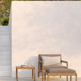 Nomad outdoor cushion  - White - lumbar White Cliff Studio Outdoor Cushion