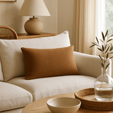 Nomad Outdoor Pillow - Marsala White Cliff Studio Throw Pillows