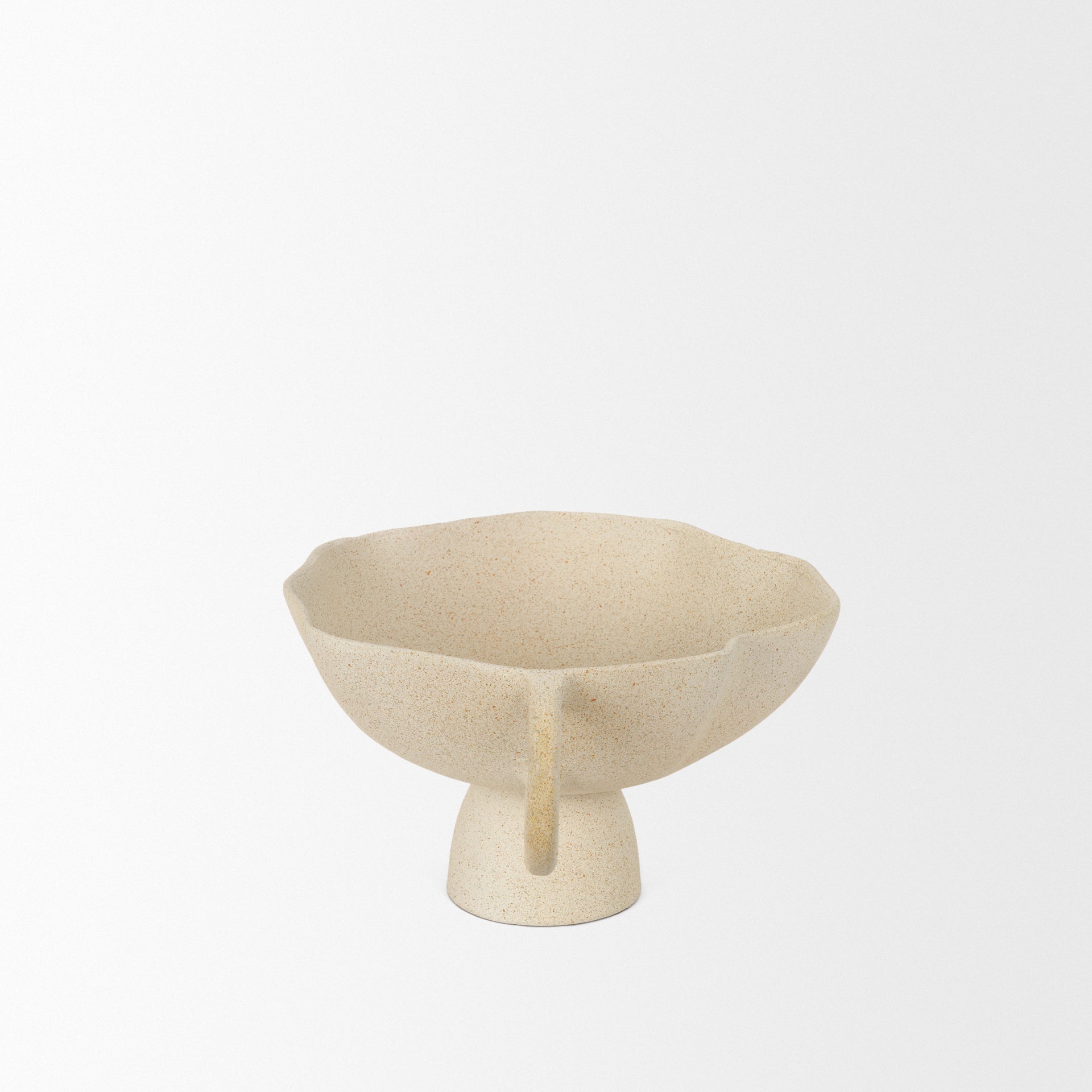 Nora Bowl Small White Cliff Studio Bowls and Trays