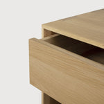 Nordic coffee table - oak - 1 drawer - rectangular White Cliff Studio COFFEE TABLE