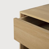 Nordic coffee table - oak - 1 drawer - rectangular White Cliff Studio COFFEE TABLE