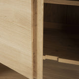 Nordic sideboard - oak - 4 doors White Cliff Studio Sideboard