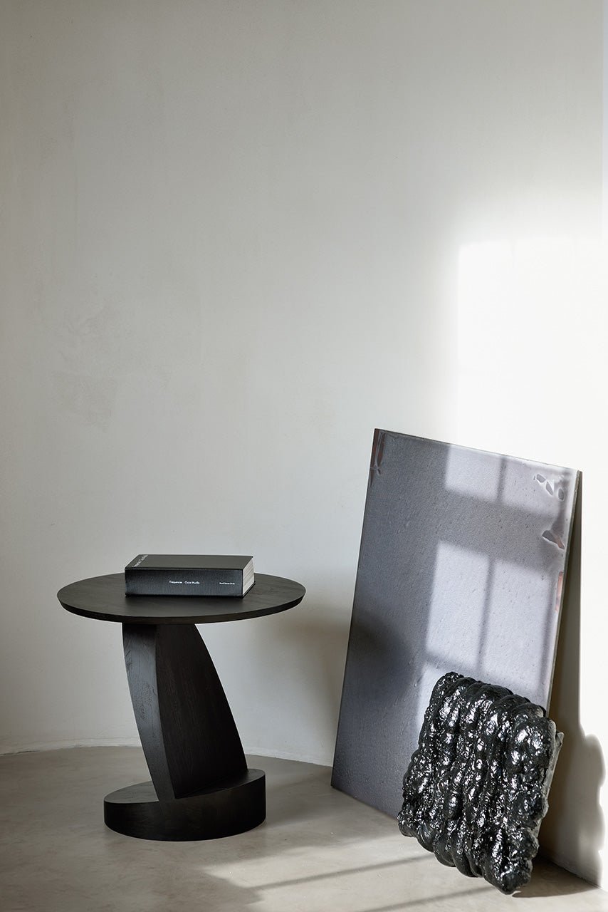 Oblic Side Table White Cliff Studio Side Tables
