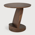 Oblic Side Table White Cliff Studio Side Tables