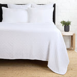 Ojai Matelasse White Cliff Studio Matelasse