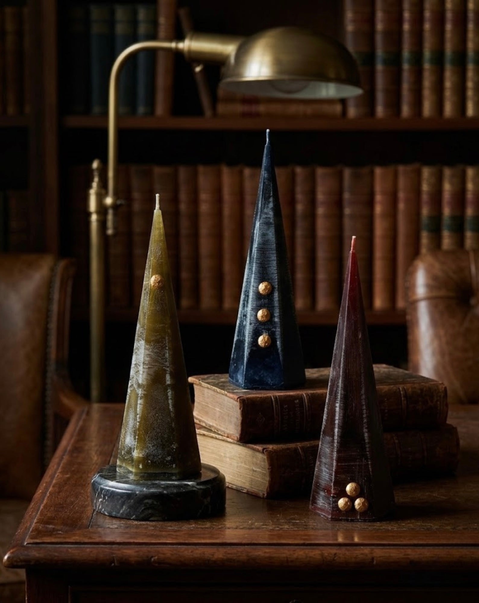 Old World Trio White Cliff Studio Candles