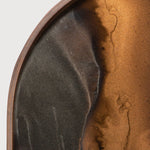 Organic tray - glass - Bronze - oblong - M White Cliff Studio Trays