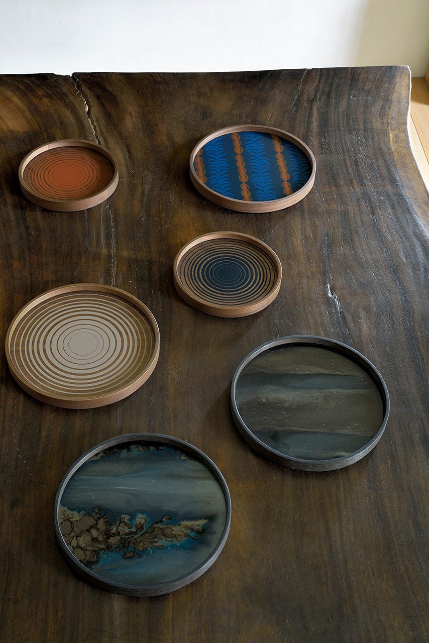 Organic Valet Tray White Cliff Studio Decorative Trays