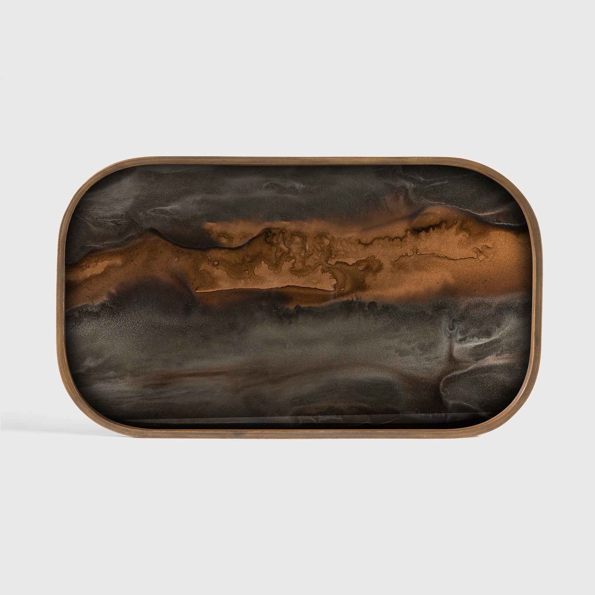 Organic Valet Tray White Cliff Studio Decorative Trays