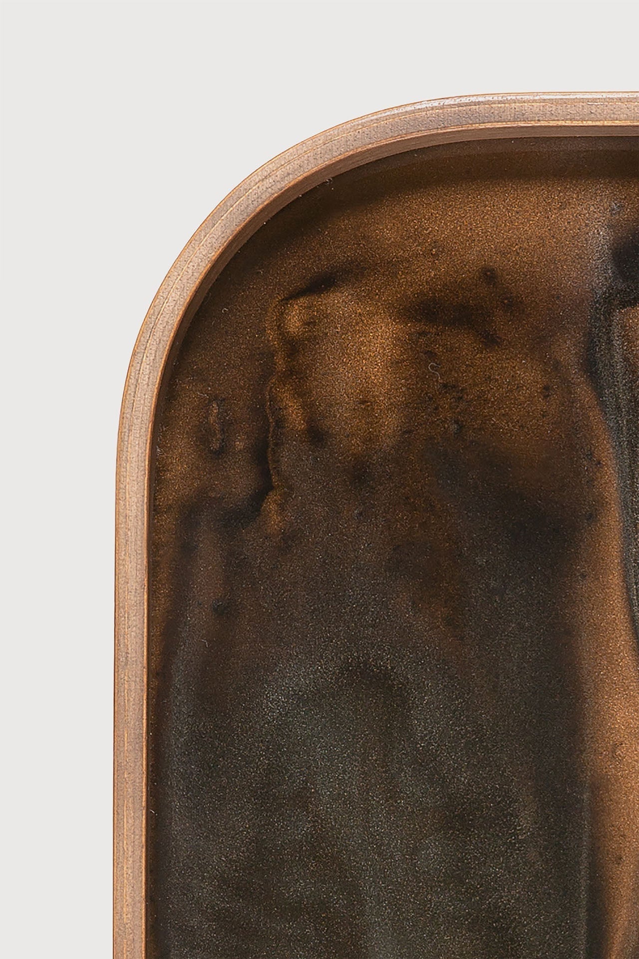 Organic Valet Tray White Cliff Studio Decorative Trays