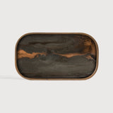 Organic Valet Tray White Cliff Studio Decorative Trays