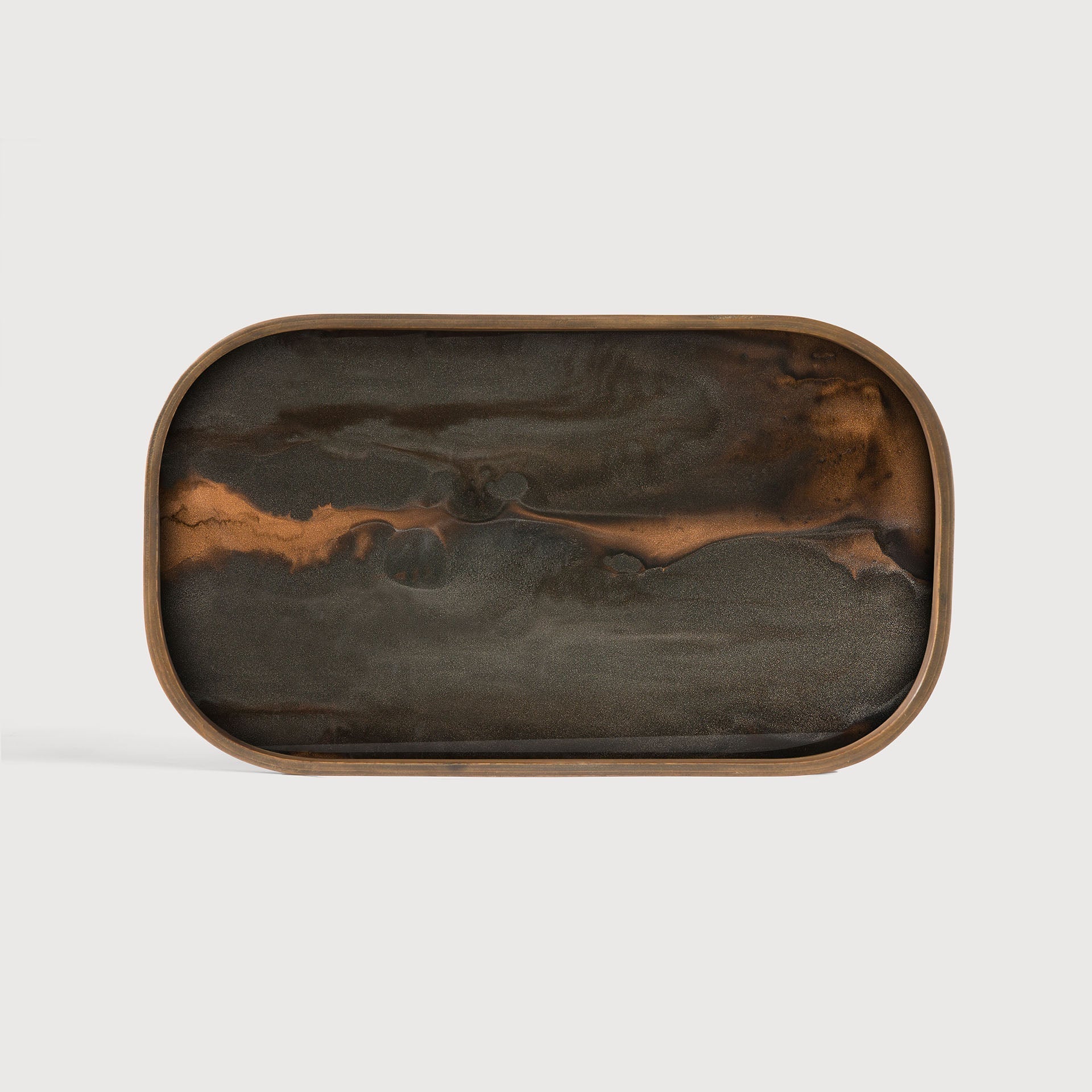 Organic Valet Tray White Cliff Studio Decorative Trays