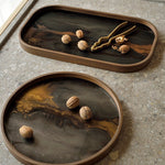 Organic Valet Tray White Cliff Studio Decorative Trays