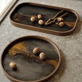 Organic Valet Tray White Cliff Studio Decorative Trays