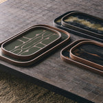 Organic Valet Tray White Cliff Studio Decorative Trays