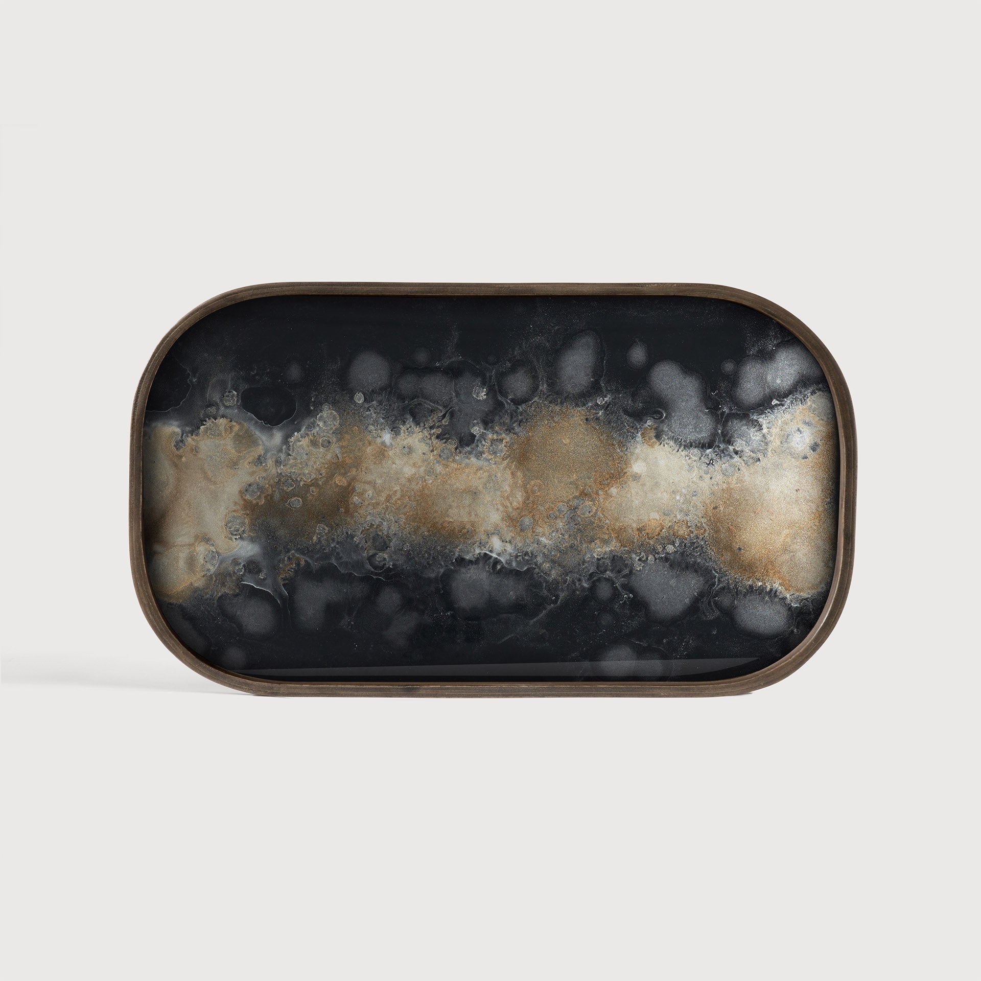 Organic Valet Tray White Cliff Studio Decorative Trays