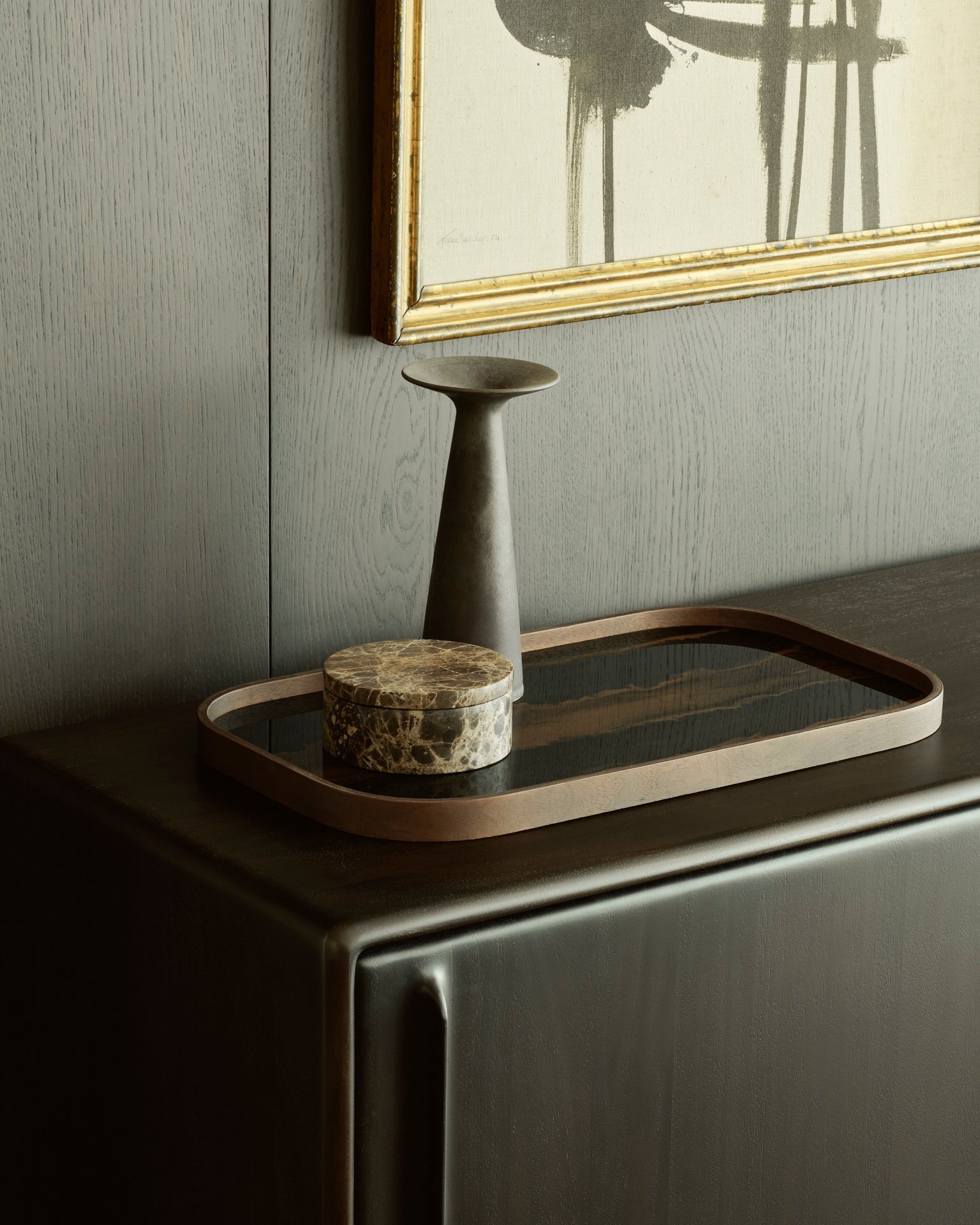 Organic Valet Tray White Cliff Studio Decorative Trays