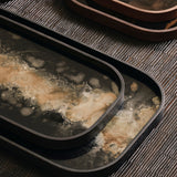 Organic Valet Tray White Cliff Studio Decorative Trays