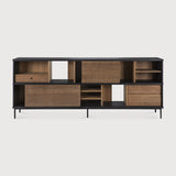 Oscar sideboard - teak - 2 sliding doors - 3 drawers White Cliff Studio Sideboard