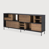 Oscar sideboard - teak - 2 sliding doors - 3 drawers White Cliff Studio Sideboard