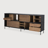 Oscar sideboard - teak - 2 sliding doors - 3 drawers White Cliff Studio Sideboard