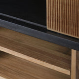 Oscar sideboard - teak - 2 sliding doors - 3 drawers White Cliff Studio Sideboard