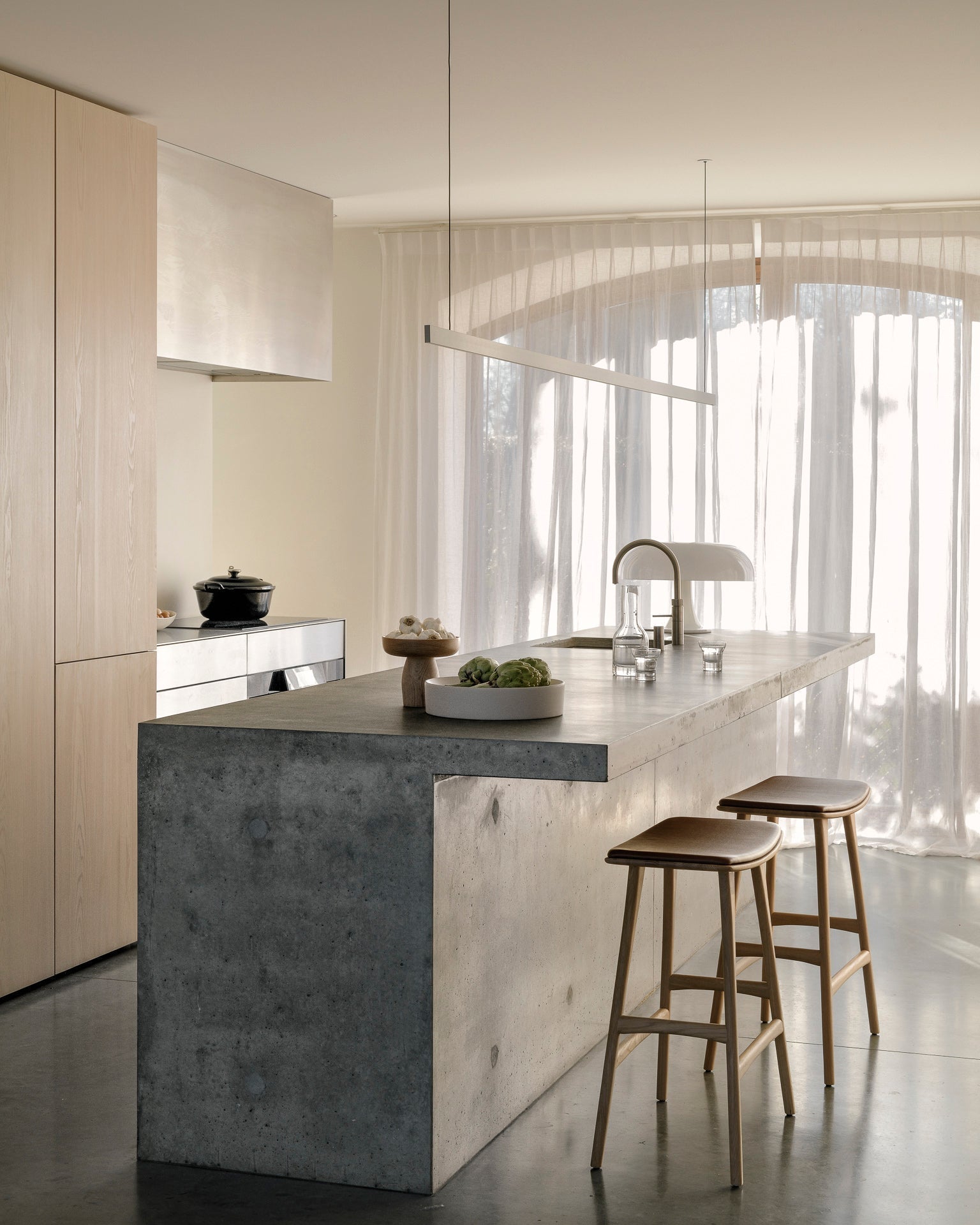 Osso Counter Stool White Cliff Studio Counter Stools