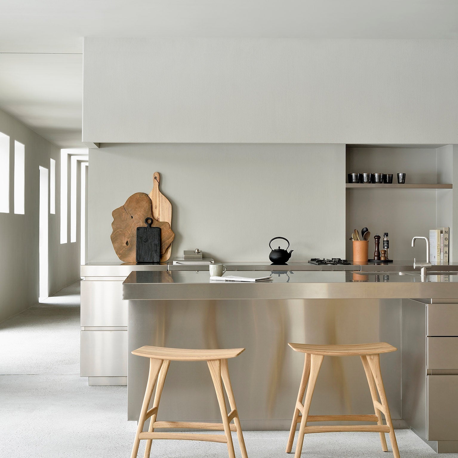 Osso Counter Stool White Cliff Studio Counter Stools