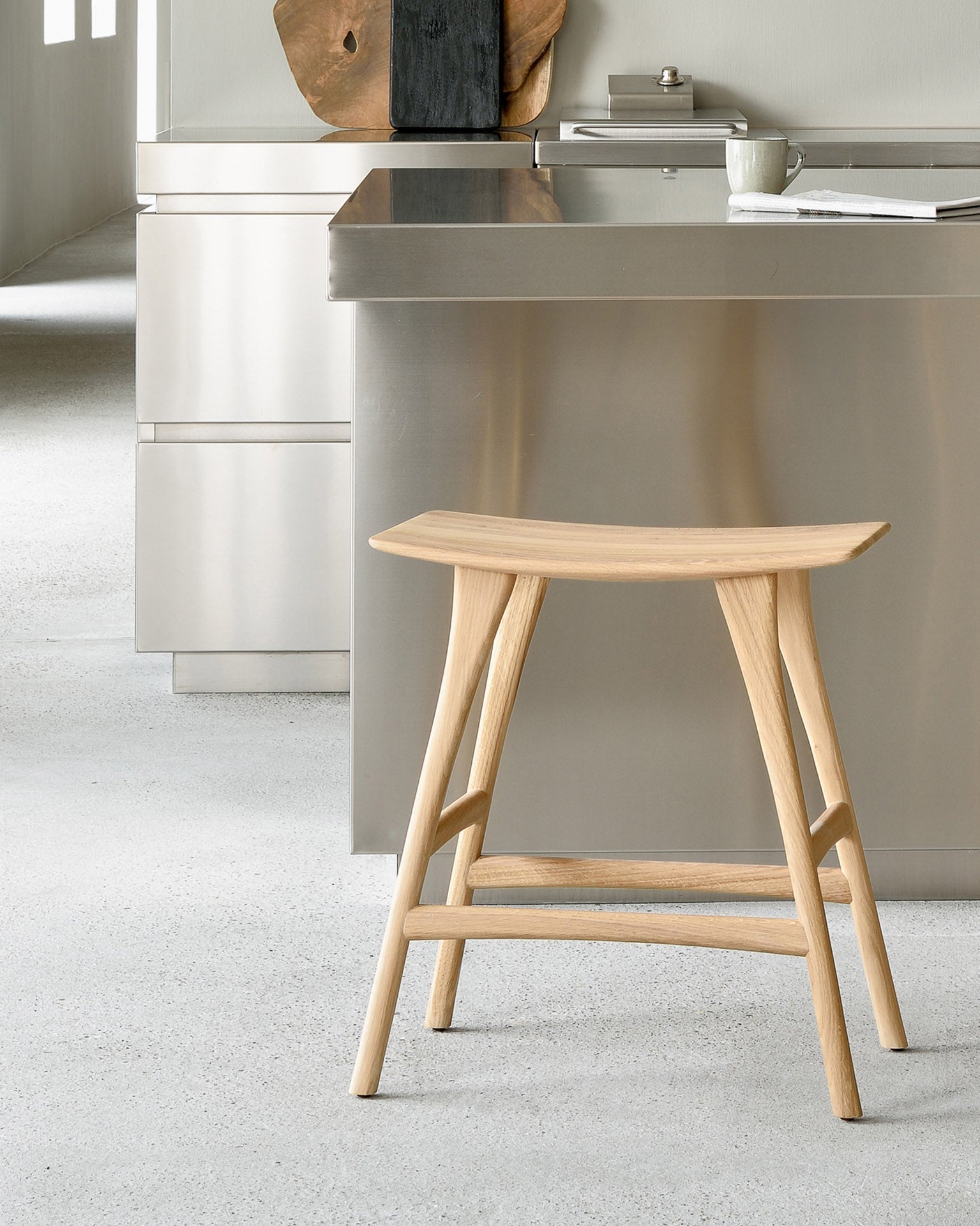 Osso Counter Stool White Cliff Studio Counter Stools