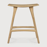Osso counter stool - oak White Cliff Studio Counter Stool