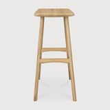 Osso counter stool - oak White Cliff Studio Counter Stool