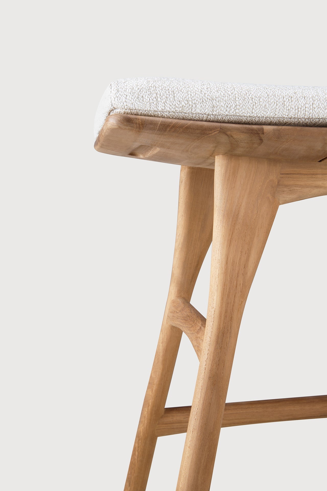 Osso Outdoor Stool White Cliff Studio Outdoor Stool