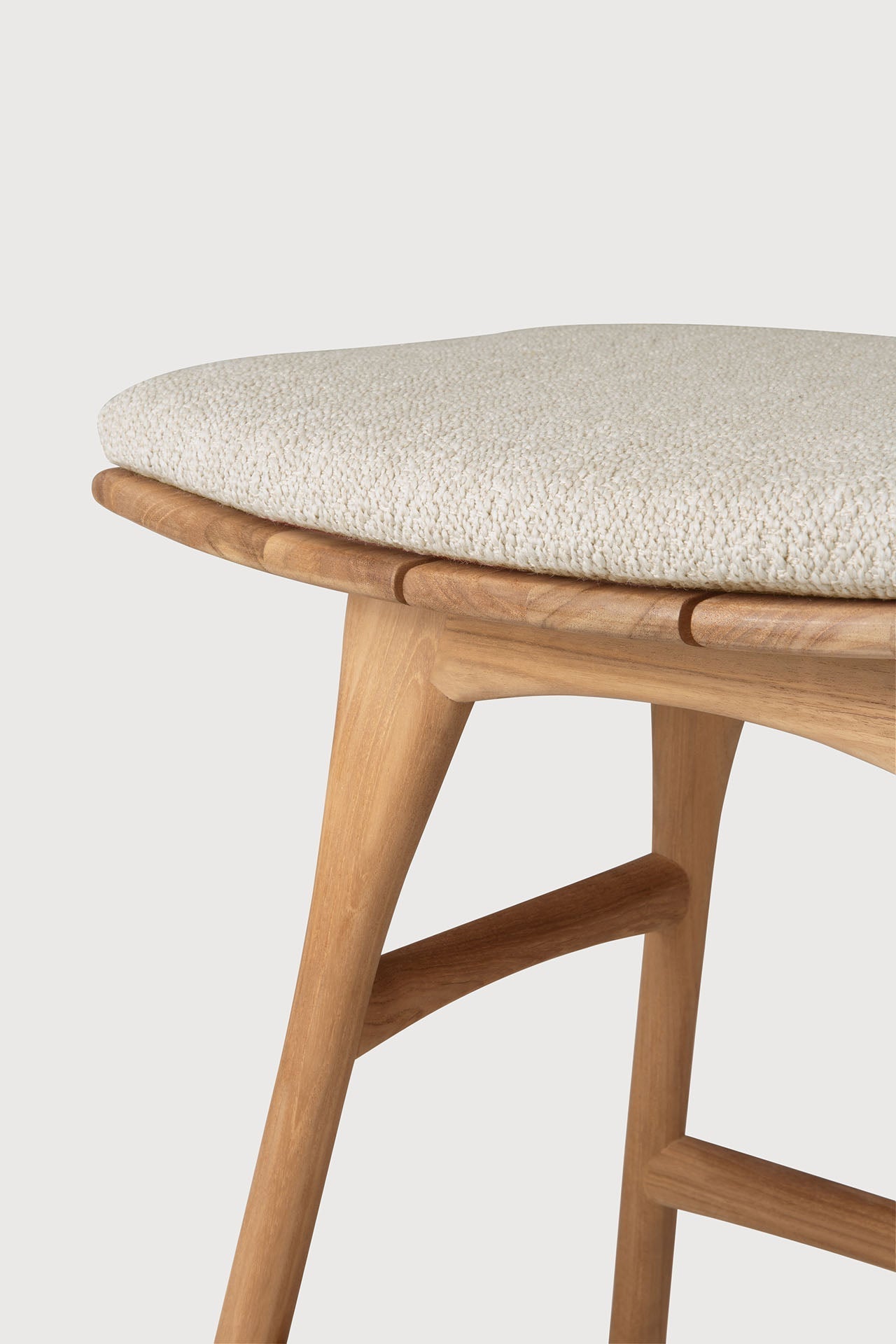 Osso Outdoor Stool White Cliff Studio Outdoor Stool