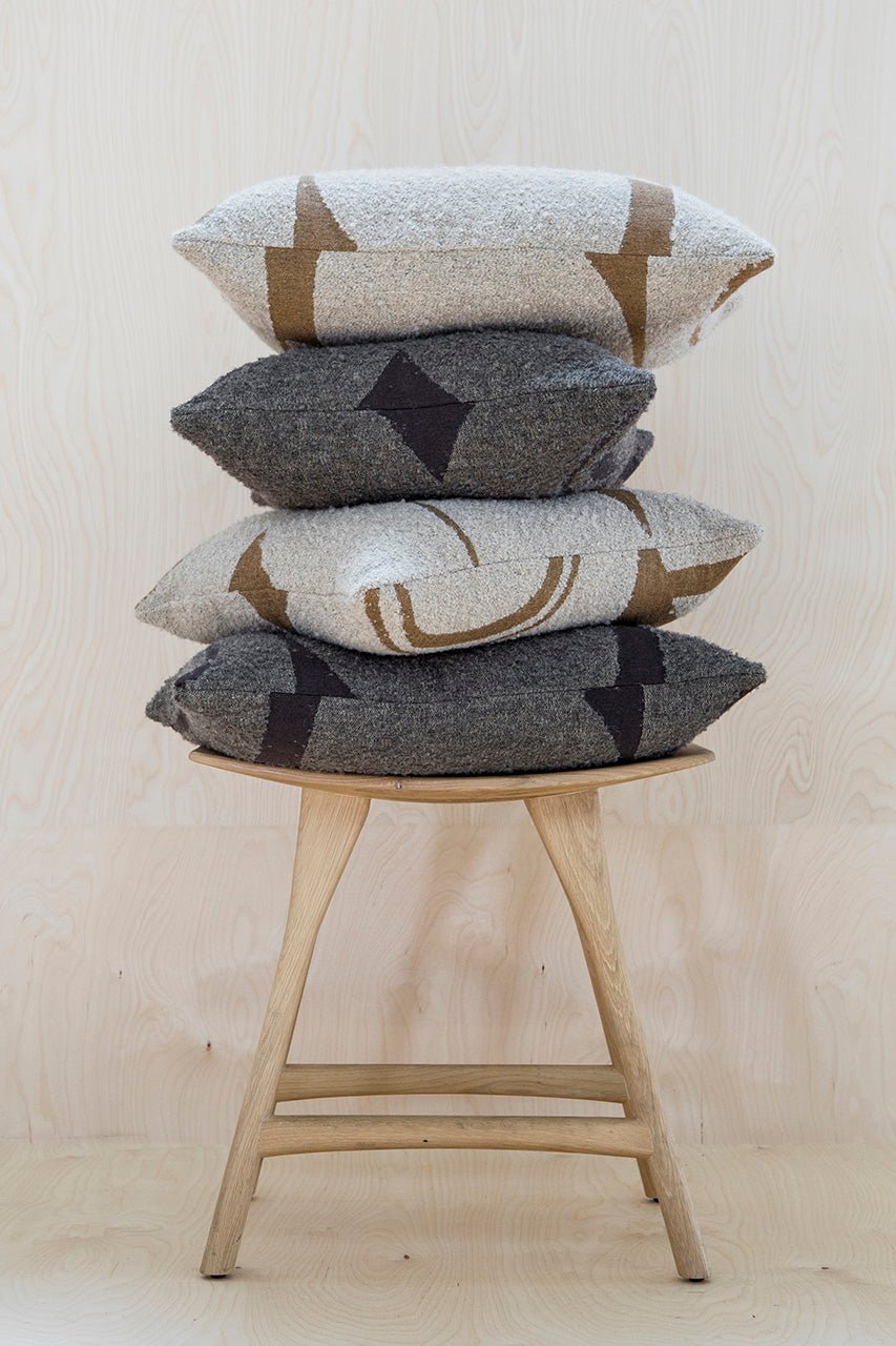 Osso stool - oak White Cliff Studio Stool