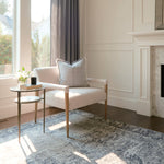 Pacific Cream Upholstery Accent Chair