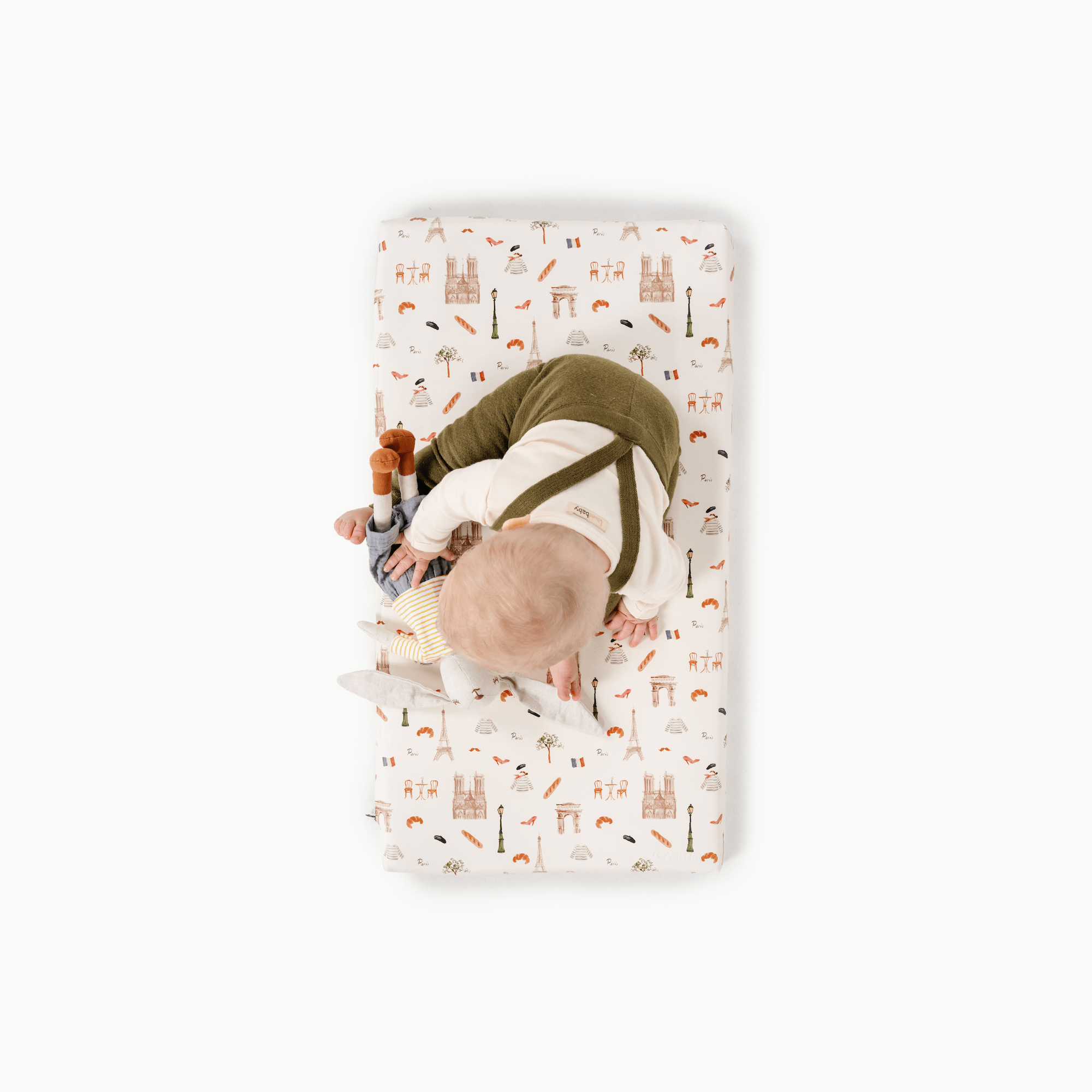Padded Changing Mat White Cliff Studio Padded Mat