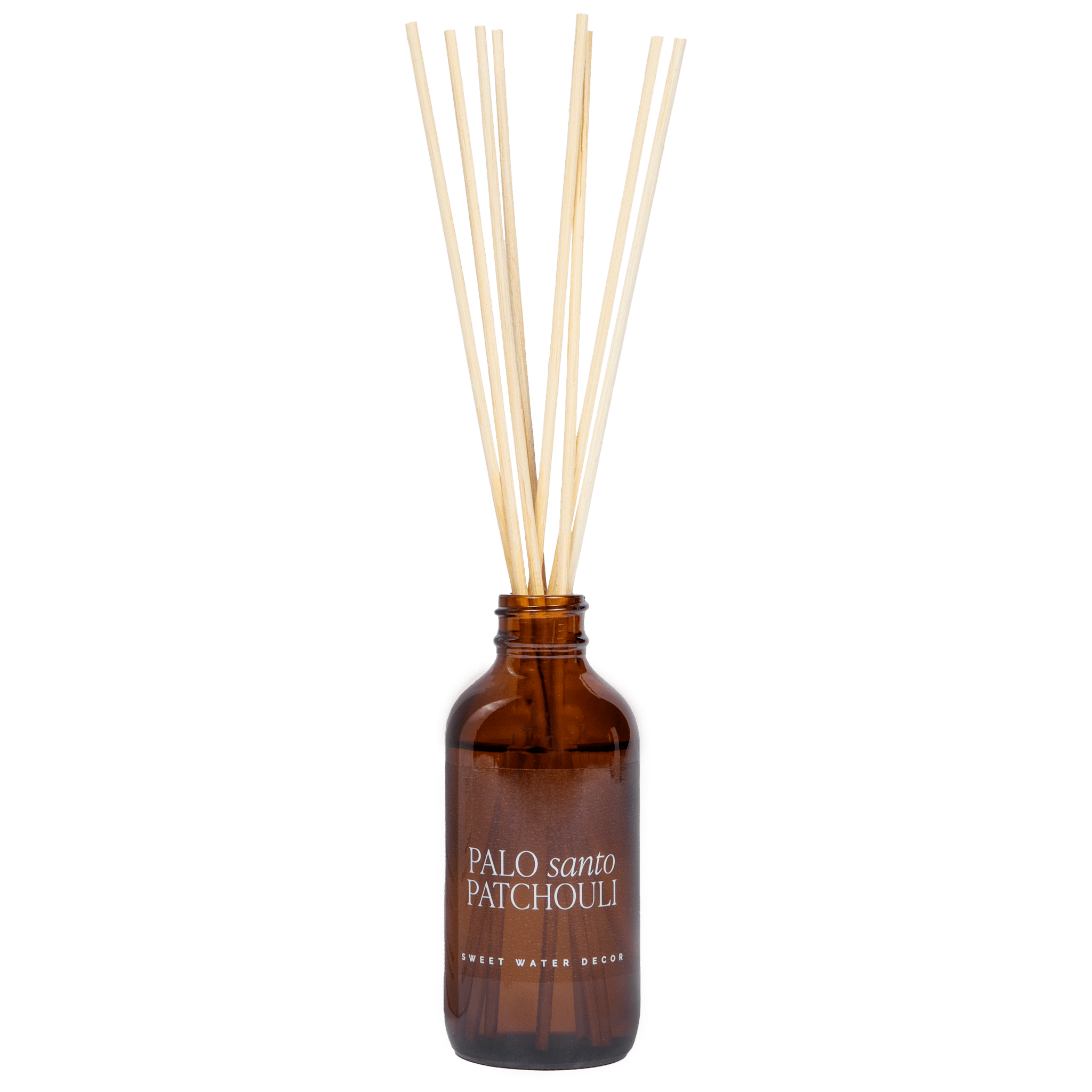 Palo Santo Patchouli Amber Reed Diffuser White Cliff Studio Reed Diffusers