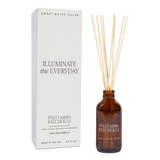 Palo Santo Patchouli Amber Reed Diffuser White Cliff Studio Reed Diffusers