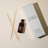 Palo Santo Patchouli Amber Reed Diffuser White Cliff Studio Reed Diffusers