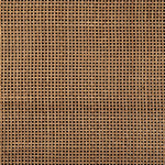 Panel side table - varnished teak - dark brown - rattan Roasted - square White Cliff Studio Side Table